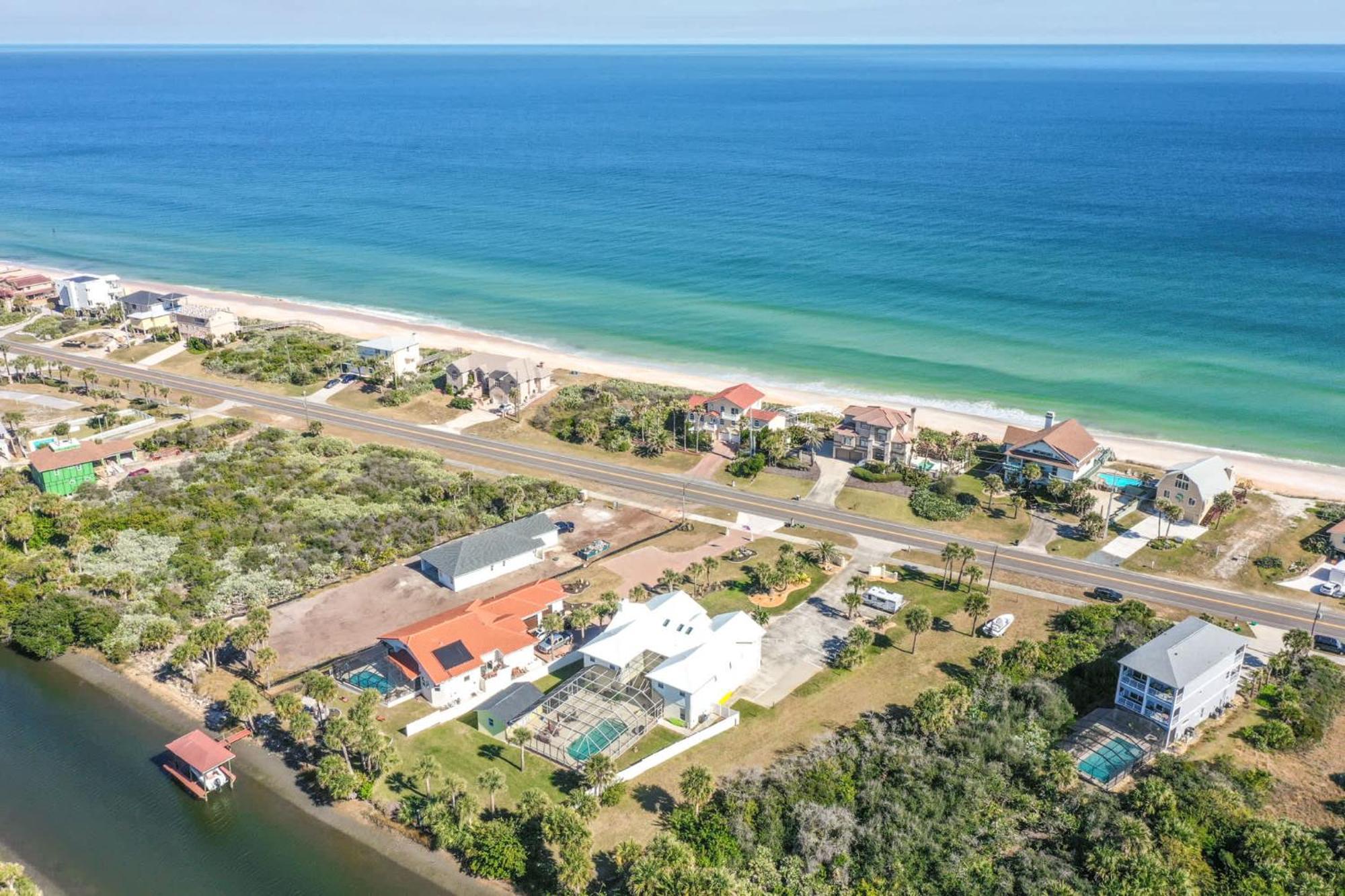 Flagler Beach Bed And Breakfast Pool Jaccuzzi Suite Dış mekan fotoğraf