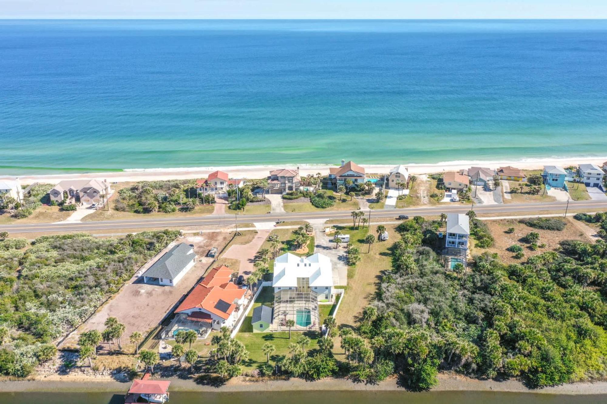 Flagler Beach Bed And Breakfast Pool Jaccuzzi Suite Dış mekan fotoğraf