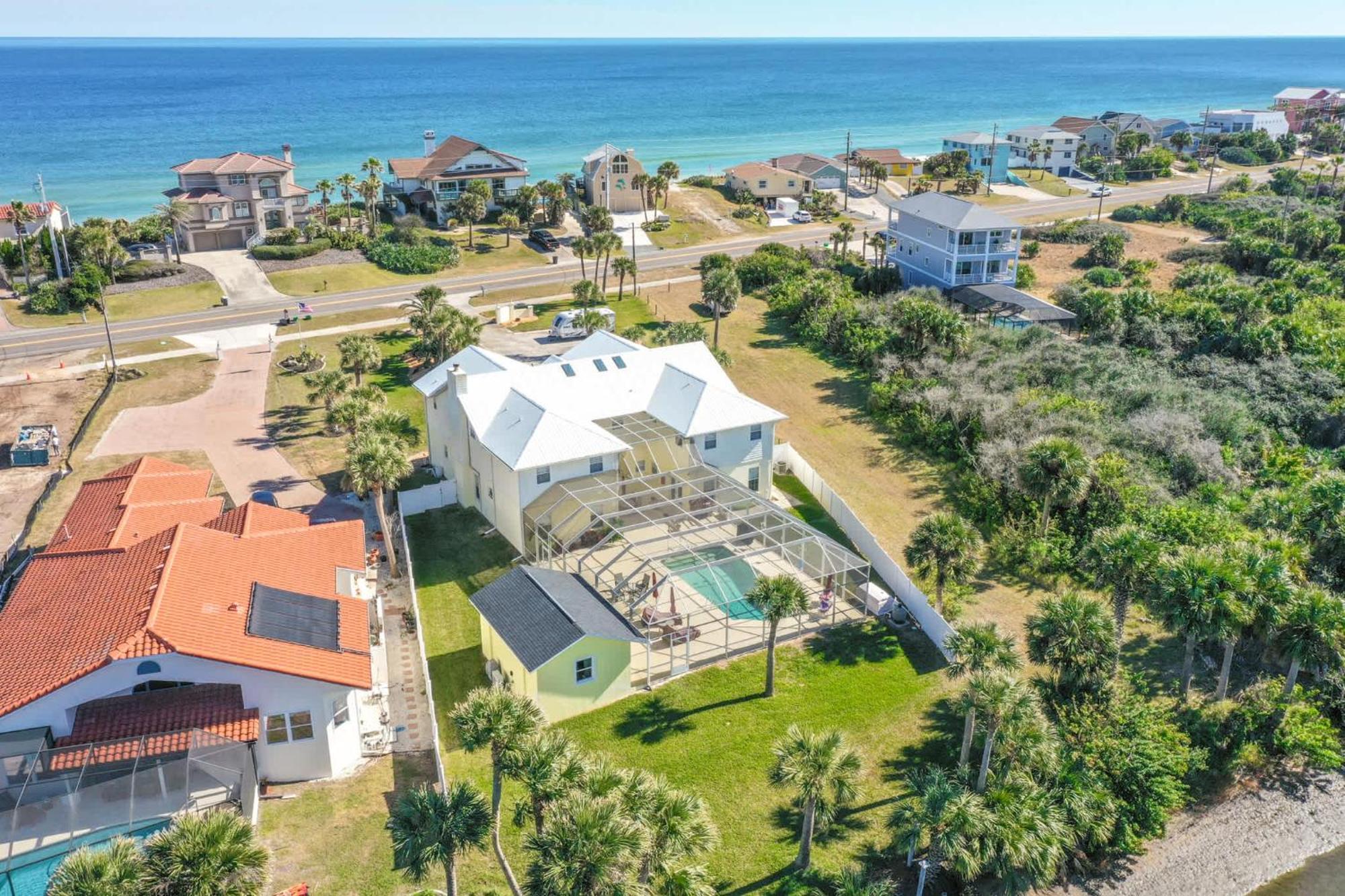 Flagler Beach Bed And Breakfast Pool Jaccuzzi Suite Dış mekan fotoğraf